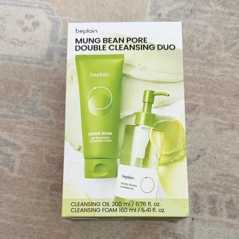 Beplain Mung Bean Pore Double Cleansing Duo
